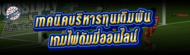 เทคนิคบริหารทุนเดิมพัน เกมไพ่ดัมมี่ออนไลน์