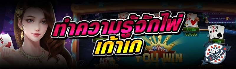 ทำความรู้จักไพ่เก้าเก